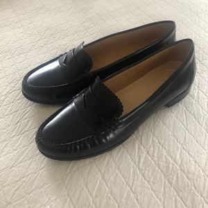 Jack Rogers Black Quinn Penny Loafers